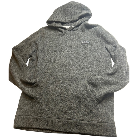 Grey Quiksilver Hoodie Size Large - Picture 1 of 3
